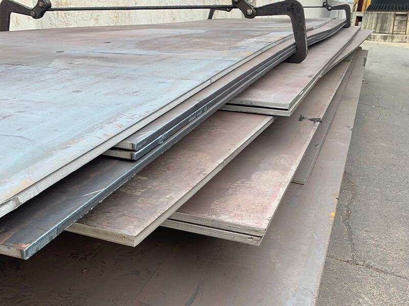 Phased steel orders based on shipbuilding schedule
