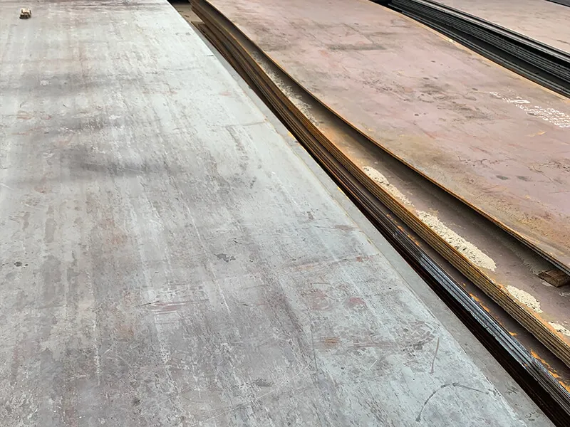 Steel plate delivery aligned with shipyard production