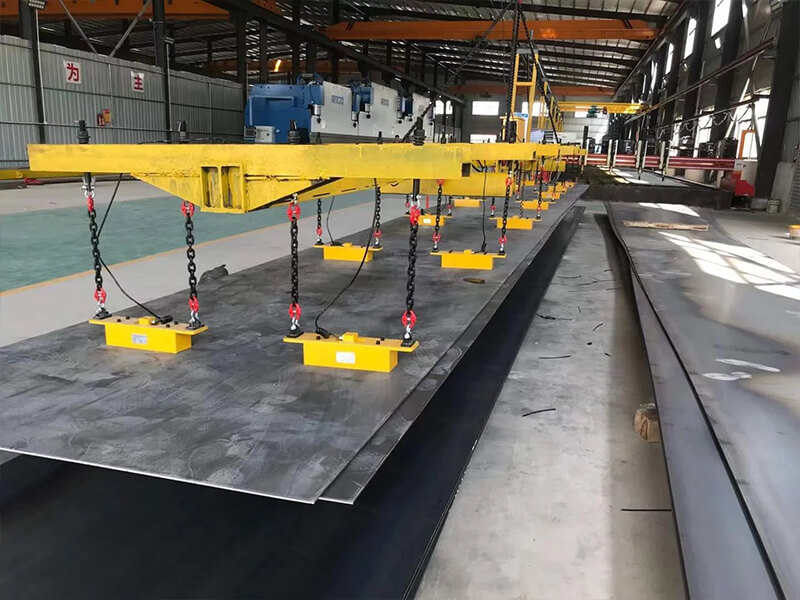 Steel plate supply chain delay prevention