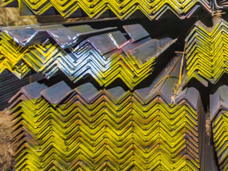 marine angle steel quality inspection