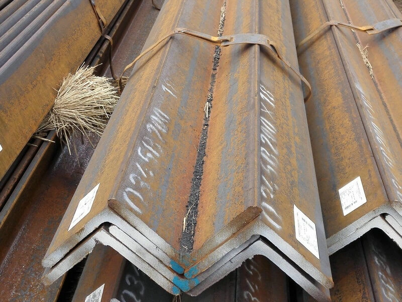 marine angle steel dimensions chart