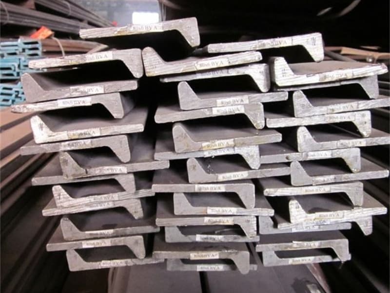 Bulb Flat Steel Storage in Shipyard