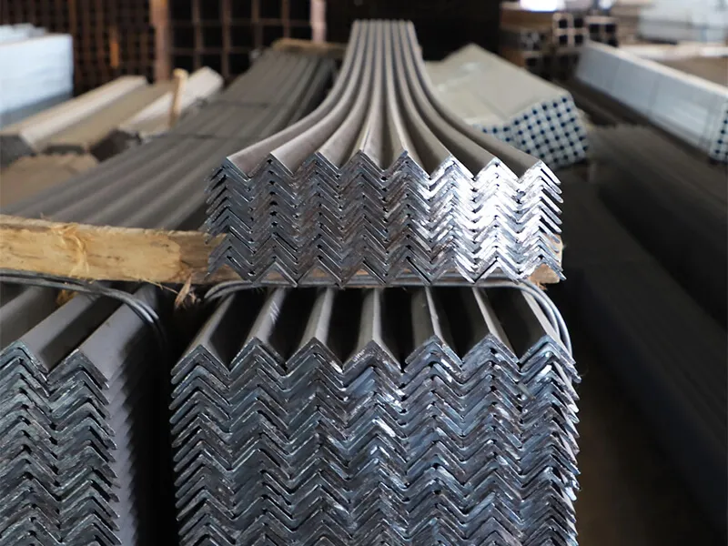 marine angle steel used in coastal jetty construction