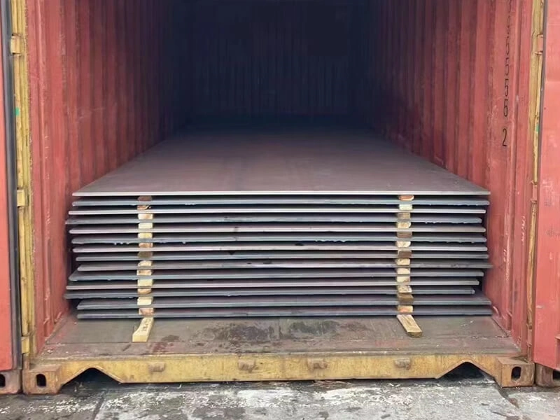 ship hull construction showing the scale and strength of steel structures