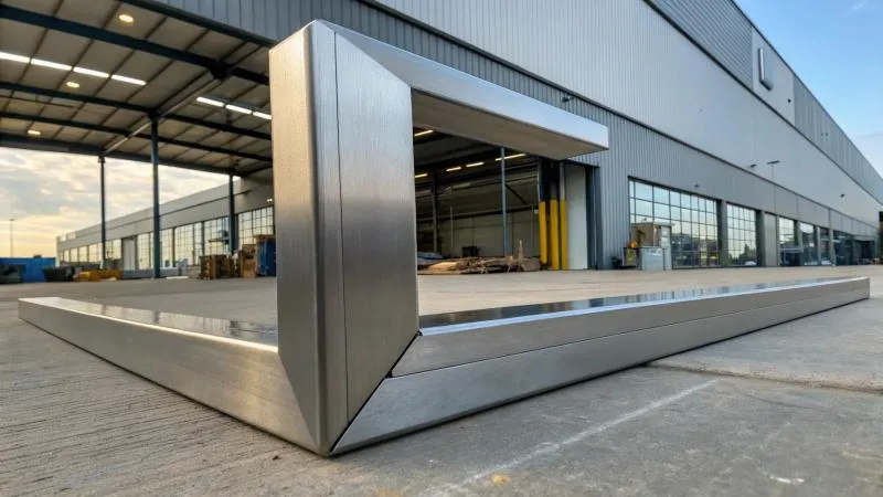 conceptual image of a traditional blast furnace alongside a modern green hydrogen-based steel plant