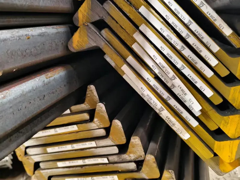 Offshore wind jacket foundation with bulb flat steel stiffeners visible on the lattice structure